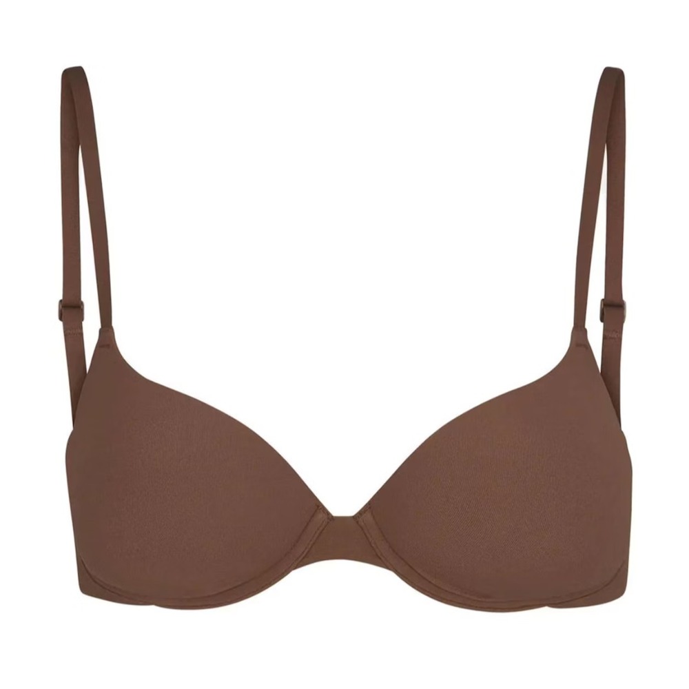 Skims Fits Everybody Push Up Demi Bra, Jasper, 34DD